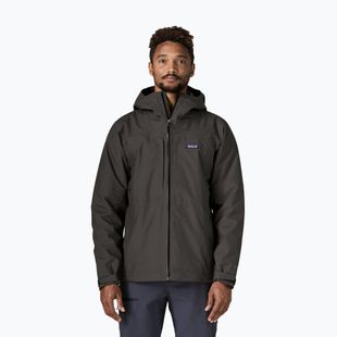 Мъжко яке за дъжд Patagonia Insulated Boulder Fork Rain black