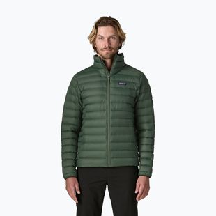 Мъжко пухено яке Patagonia Down Sweater treeline green