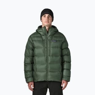 Мъжко пухено яке Patagonia Fitz Roy Down Hoody canopy green