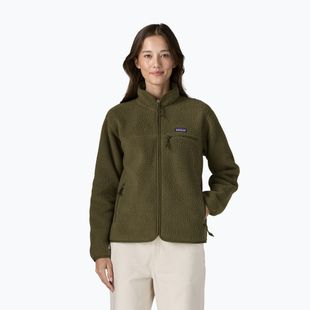 Дамски поларен суитшърт Patagonia Retro Pile basin green