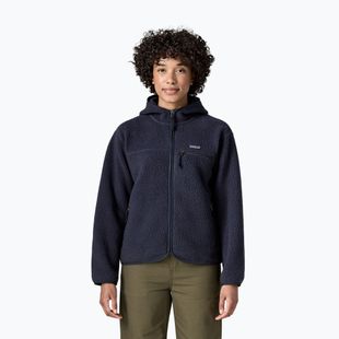 Дамски поларен суитшърт Patagonia Retro Pile Hoody sunken blue