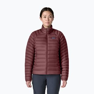Дамско пухено яке Patagonia Down Sweater dark ruby