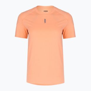 Дамска тениска за бягане HOKA EveryRun Short Sleeve sunstone