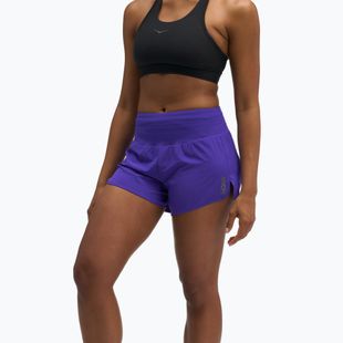Дамски шорти за бягане HOKA Glide Short 3.5" Brief cosmic purple