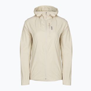 Дамско яке за бягане HOKA Skyflow Wind Jacket oat milk