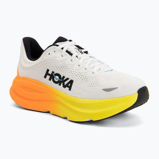 Мъжки обувки за бягане HOKA Bondi 9 white/neon tangerine