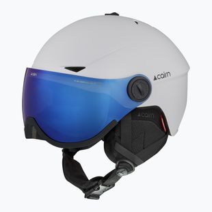 Скиорска каска Cairn Rise II Visor mat white
