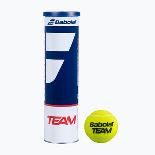 Тенис топки Babolat Team 4 бр. yellow