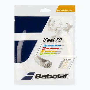 Кордаж за тенис Babolat bad.iFEEL 10,2M white