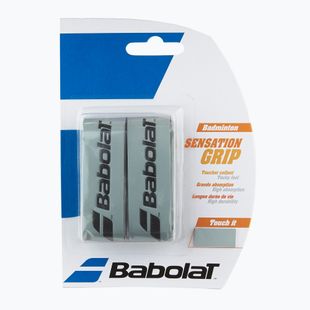 Грип за ракета за бадминтон Babolat Grip Sensation 2 бр. silver