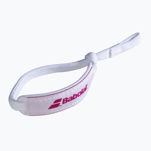 Каишка за китката Bababolat Padel white/ pink