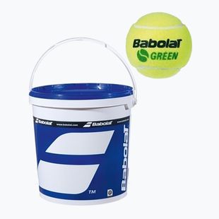 Топки за тенис Babolat Green Bucket 72 бр. yellow