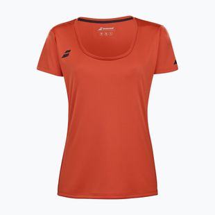Дамска тениска Babolat Play Cap Sleeve Top W fiesta red