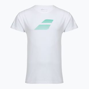 Мъжка тениска Babolat Exercise Big Flag white/white
