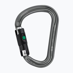 Катерачен карабинер Petzl William Ball-Lock графитен