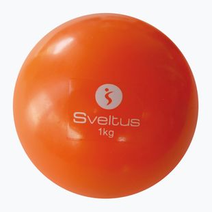 Медицинска топка Sveltus Weighted 1 kg orange