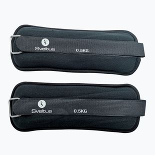Тежести за глезена Sveltus Neoprene Weighted Ankle Cuff 500 g black