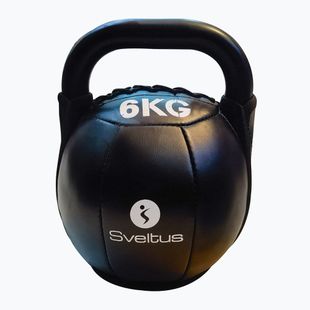 Кетълбел Sveltus Soft PU 6 kg black