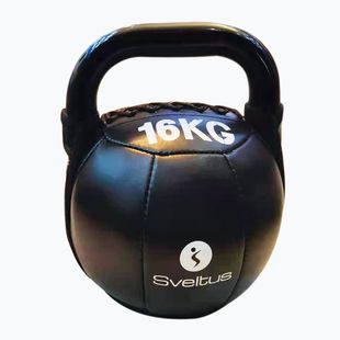 Кетълбел Sveltus Soft PU 16 kg black