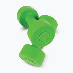 Комплект дъмбели 1 кг Sveltus Cement Dumbbell 2 pcs green