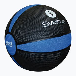 Медицинска топка Sveltus 4 kg black/blue
