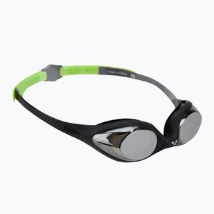 Детски очила за плуване arena Spider JR Mirror black/silver/green