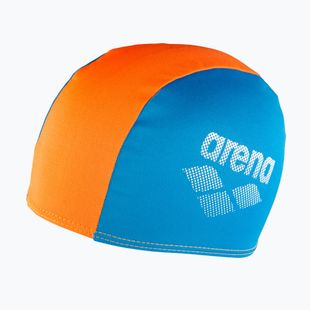 Детска шапка за плуване arena Polyester II Jr blue/orange