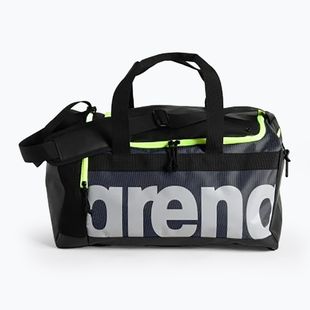 Чанта за плуване arena Spiky III 40 l navy/neon yellow