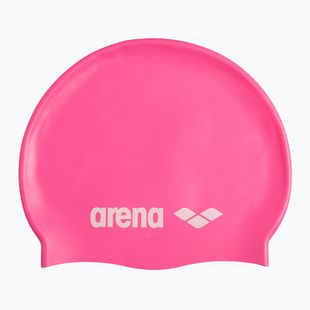 Arena Classic Силиконова яркорозова шапка за плуване