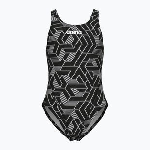 Детски цял бански костюм arena Escape Swim Tech L black/team black