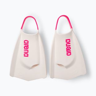 Плавници за плуване Arena Powerfin Pro II white/shocking pink