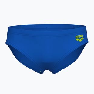 Детски слипове за плуване arena B Dynamo Brief R Jr blue china/artic lime