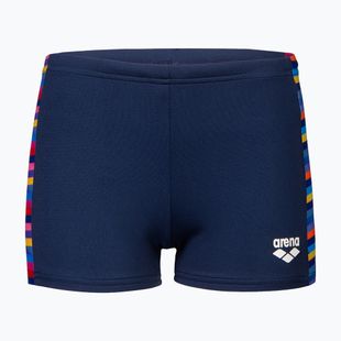 Детски бански шорти Arena Racing Stripe navy/navy multi