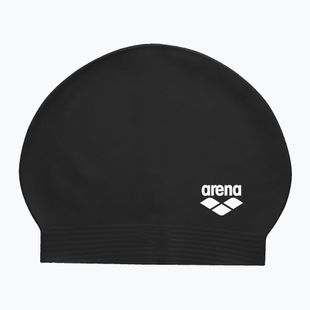 Шапка за плуване Arena Soft Latex II черна/бяла