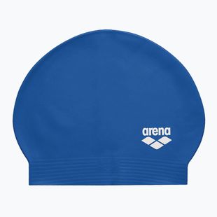 Шапка за плуване Arena Soft Latex II кралско/бяло