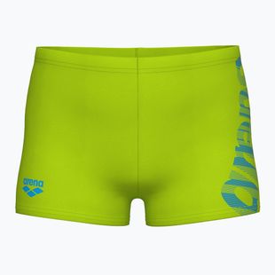 Детски боксерки за плуване arena Graphic Swim Short artic lime