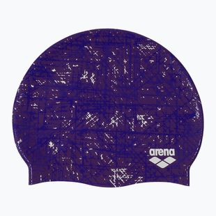 Шапка за плуване arena Print 2 ribbed