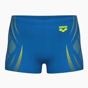 Детски боксерки за плуване arena Poseidonia Swim Short blue river/artic lime