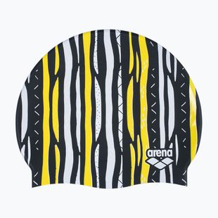 Плувна шапка arena Print 2 stripes