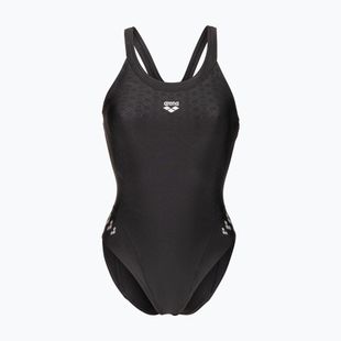 Дамски цял костюм за плуване arena Monoglow One Piece black multi/black