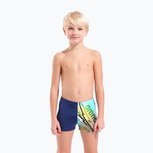 Момчешки бански боксерки arena Loud Swim Short navy/multi