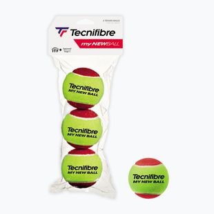 Детски топки за тенис Tecnifibre My New Ball 3 бр. red