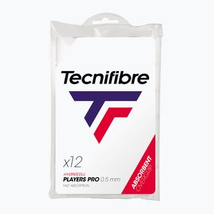 Грип за тенис ракета Tecnifibre Pro Players Tennis Wraps 12 бр. white