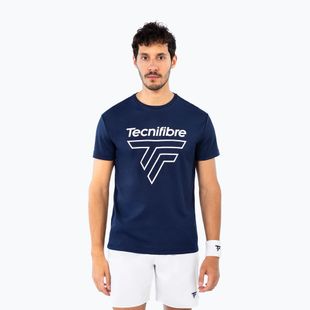 Мъжка тениска за тенис Tecnifibre Team Corpo Tee marine