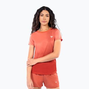 Дамска тениска/фланелка за тенис Tecnifibre Team X-Loop terracotta