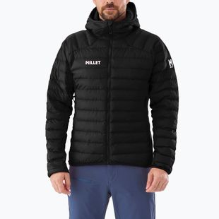 Мъжко ватирано яке Millet Fitz Roy Warm Hoodie black