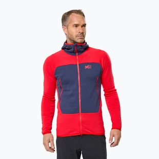 Мъжки суитшърт Millet Fusion Grid Hoodie red