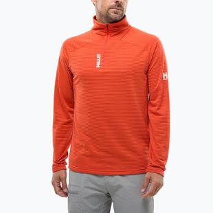 Мъжки поларен суитшърт Millet Parmelan Light Fleece paprika