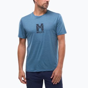 Мъжка тениска Millet Ubic Wool SS coronet blue