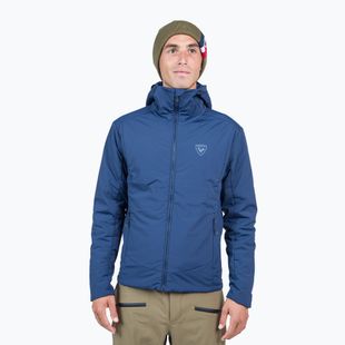 Мъжко ватирано яке Rossignol Opside Hoodie dark navy